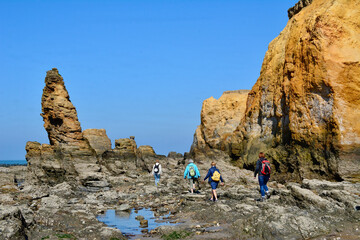 Rando dans l'estran &agrave; Penestin