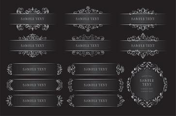 アンティーク　クラシック　フレーム飾り枠
