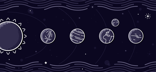 starfield collection - solar system inner planets © Sven