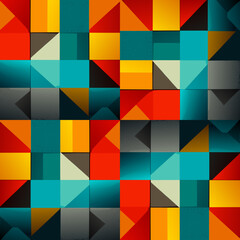 Seamless background pattern. Abstract geometric pattern. Vector illustration.