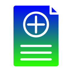 Fototapeta premium report icon 