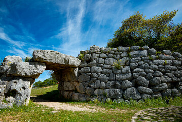 Saracen Door and Polygonal Walls - Italy