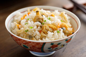 あさりの炊き込みご飯