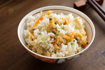 あさりの炊き込みご飯