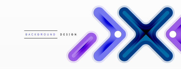 Cross line background minimal geometric template. Design for wallpaper, banner, background, landing page, wall art, invitation, prints, posters