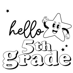 100 Days Of School Back To School Activity Book Coloring on white background vector