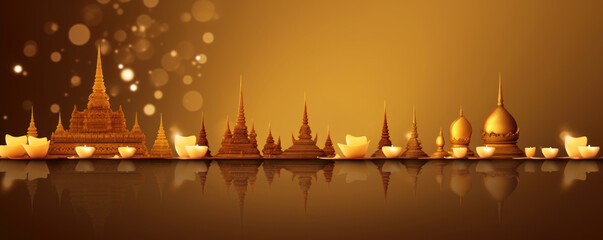 Asahna Bucha candle festival