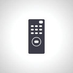 remote control icon. TV remote control icon.