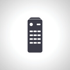 remote control icon. TV remote control icon.