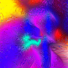 Modern Artistic Visions: Dynamic, Contemporary and Mesmerizing Abstract Backgrounds. Color and Shape Digital Graphic Designs