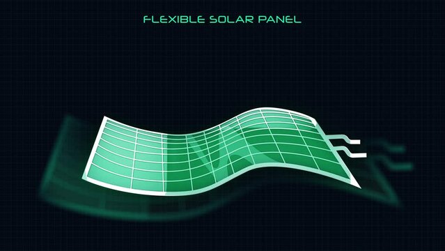 Thin-film solar cell. Flexible pv panels. Flexible Monocrystalline Solar Panel. 