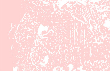 Grunge texture. Distress pink rough trace. Grand b