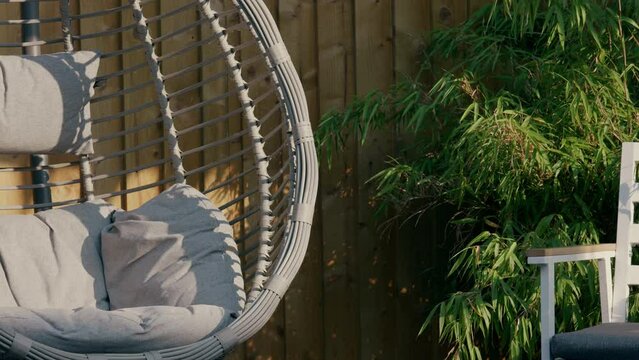 Summer garden scene