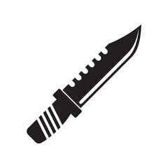 knife icon vector