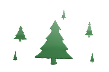 christmas tree illustration