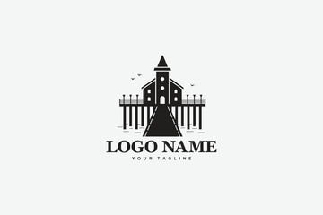 Fototapeta premium Religious Logo Design - Logo Design Template 