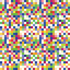 Pixel art background in gradient effect style