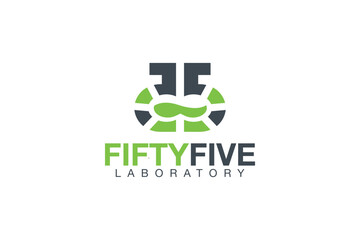 Five Lab Logo Design - Logo Design Template	
