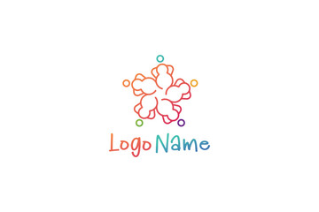 Community Logo Design - Logo Design Template	
