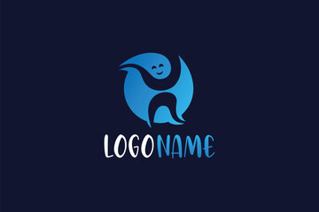 Obraz premium Fun Kid Logo Design - Logo Design Template 