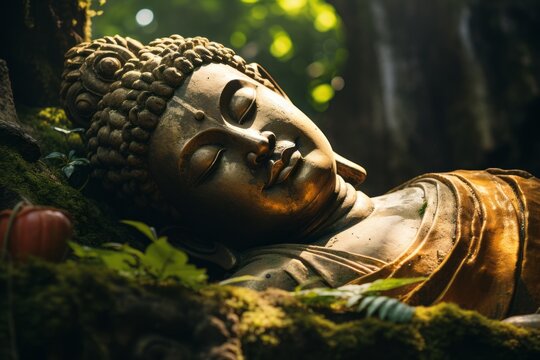 Sleeping Buddha Art for Sale - Pixels