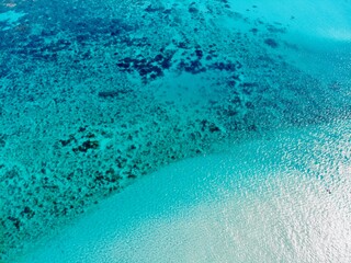 Vue aérienne de skeleton beach - Western Australia
