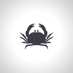 crab icon. sea crab icon