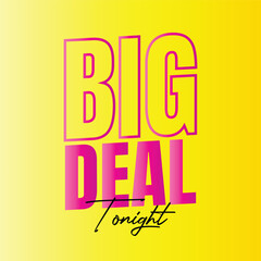 Big sale discount campaign banner sign, Super deal store icon design, Today's hot sale shopping sign tag