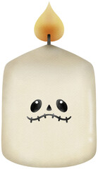 Halloween candle