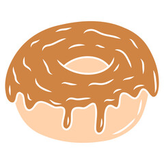 illustration of a donut