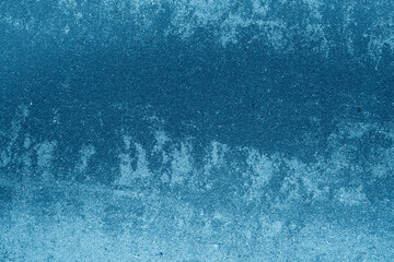 Cement wall background, dark blue gradient old wall pattern