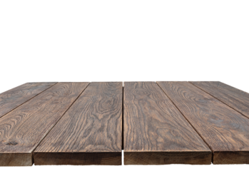 Wood background or texture on transparent background. png file