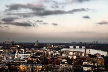 sunrise of Kiev, Ukraine, eastern europe, europe