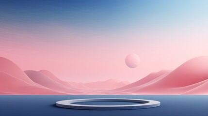 minimalist style presentation background AI