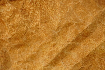 Brown Crumpled Paper Background