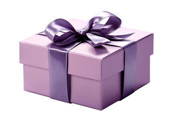 Obraz premium purple gift box