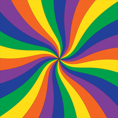 Obraz premium Abstract Vector colorful groovy background for flyers, decoration, wallpaper, websites 