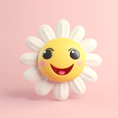 sunflower daisy cartoon illustration