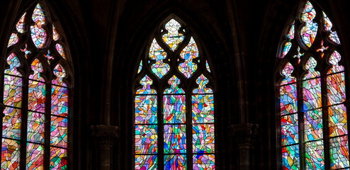 Obraz premium Saint Sepulcre church Abbeville, Somme, France