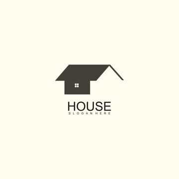 House logo design with simple concept for business logo