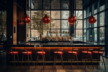 Modern Bar Interiors, Generative AI