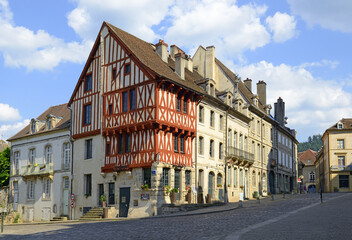 Fototapeta na wymiar Historic town of Autun, Saone-et-Loire, Burgundy, France