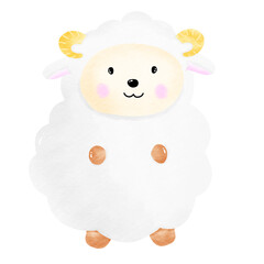 A sheep so cute
