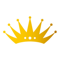 Golden crown icon