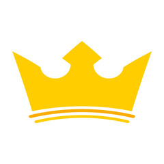 Golden crown icon