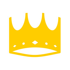 Golden crown icon