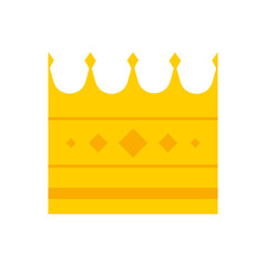 Golden crown icon