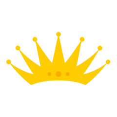 Golden crown icon