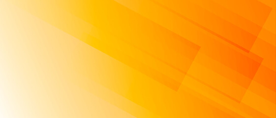 abstract orange banner background 