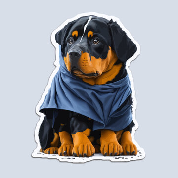 Cute dog vector illustrations 